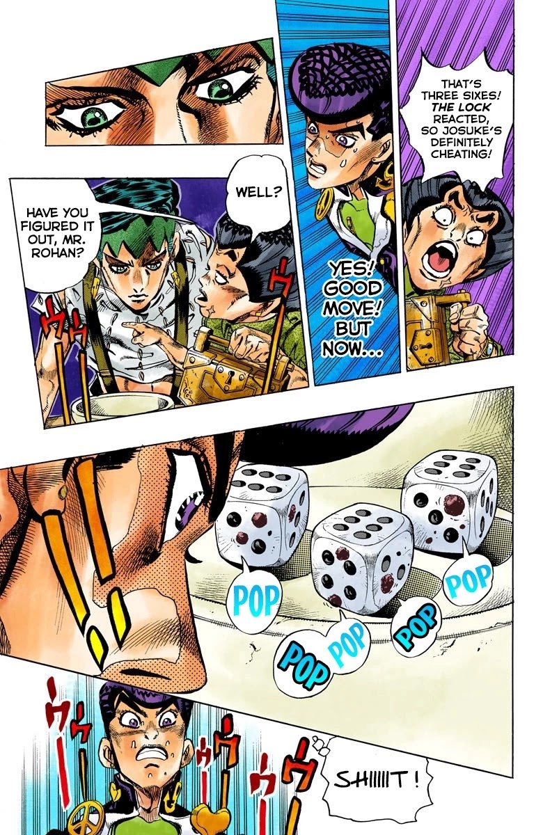 JoJo's Bizarre Adventure Part 4 - Diamond is Unbreakable (Official Colored) Chapter 118 page 12 - Chapter 118: I am an Alien! Part 6