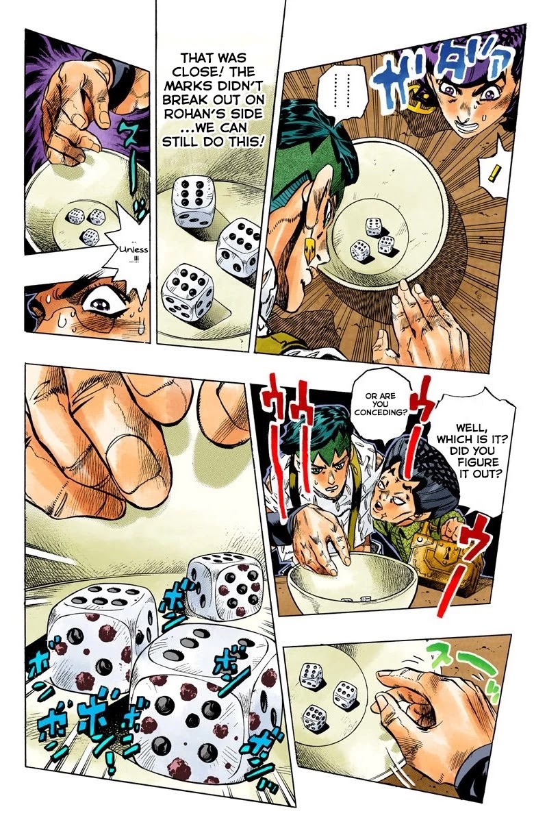 JoJo's Bizarre Adventure Part 4 - Diamond is Unbreakable (Official Colored) Chapter 118 page 13 - Chapter 118: I am an Alien! Part 6