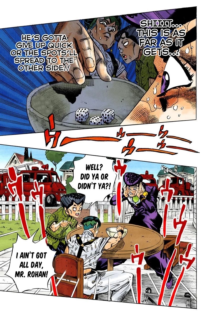JoJo's Bizarre Adventure Part 4 - Diamond is Unbreakable (Official Colored) Chapter 118 page 14 - Chapter 118: I am an Alien! Part 6