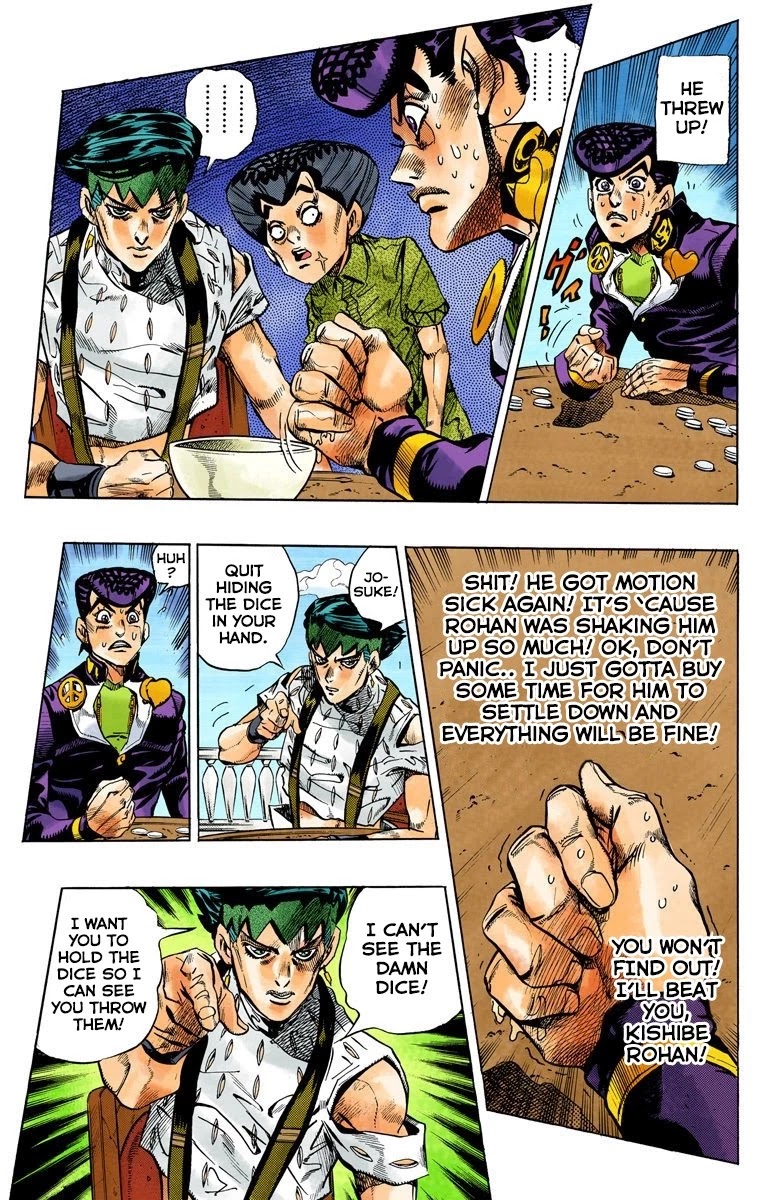 JoJo's Bizarre Adventure Part 4 - Diamond is Unbreakable (Official Colored) Chapter 118 page 6 - Chapter 118: I am an Alien! Part 6