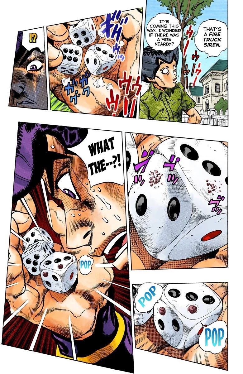 JoJo's Bizarre Adventure Part 4 - Diamond is Unbreakable (Official Colored) Chapter 118 page 8 - Chapter 118: I am an Alien! Part 6