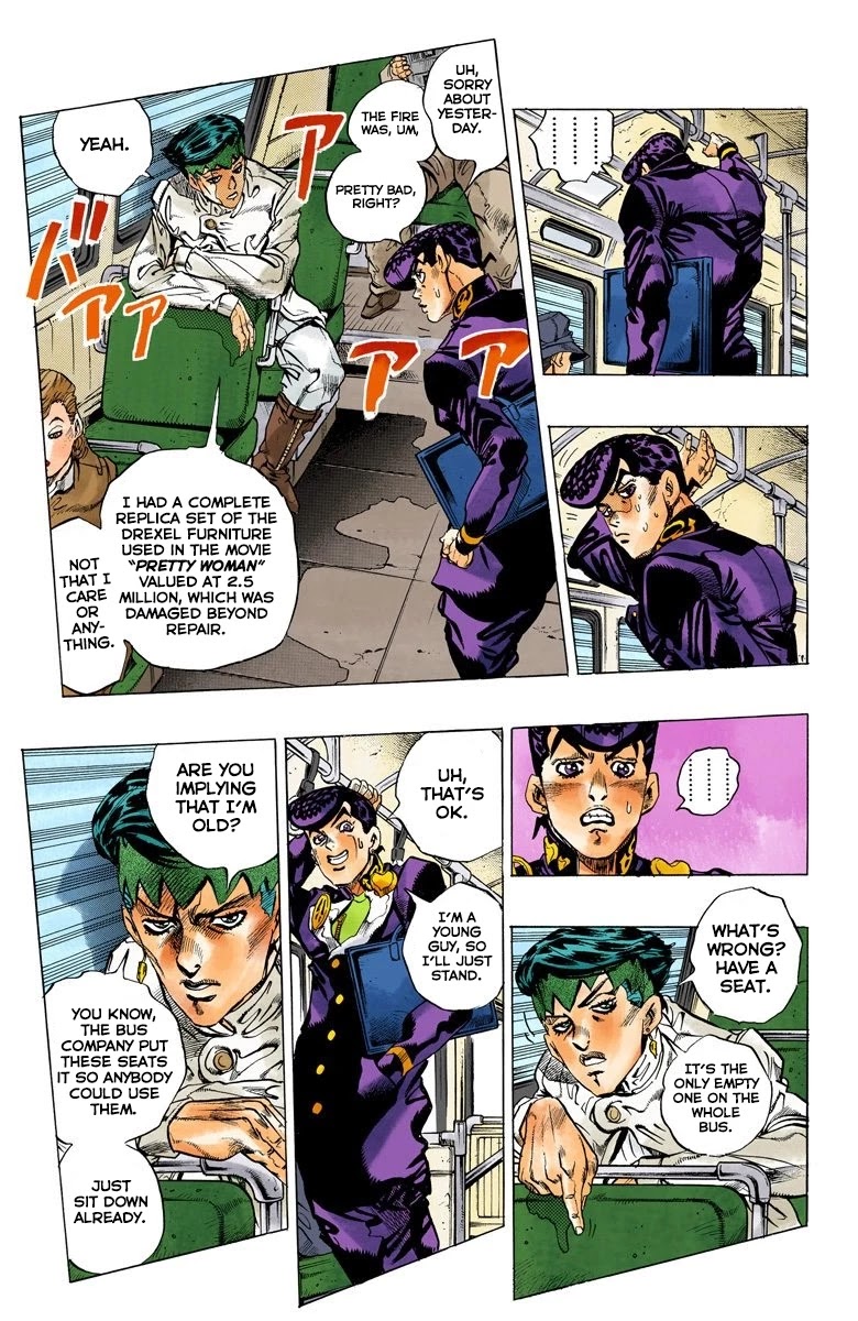 JoJo's Bizarre Adventure Part 4 - Diamond is Unbreakable (Official Colored) Chapter 119 page 10 - Chapter 119: Highway Star Part 1