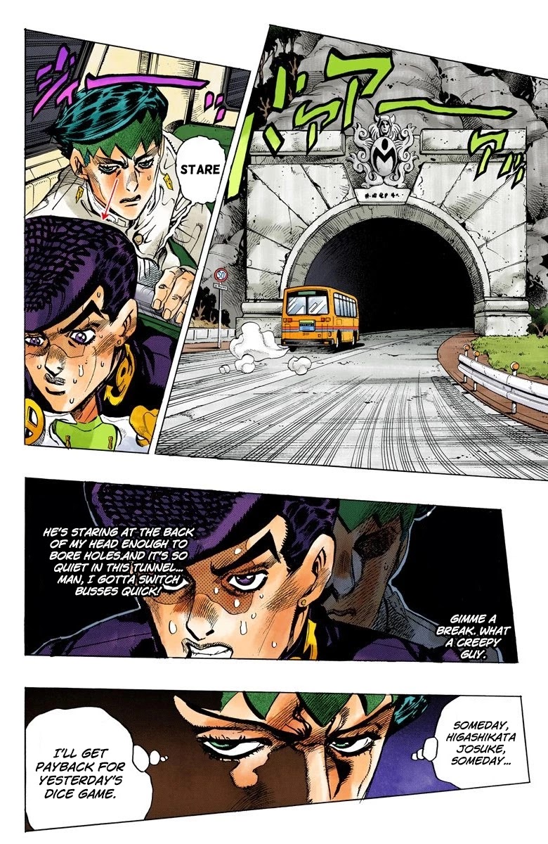 JoJo's Bizarre Adventure Part 4 - Diamond is Unbreakable (Official Colored) Chapter 119 page 11 - Chapter 119: Highway Star Part 1