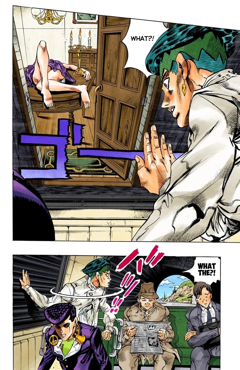 JoJo's Bizarre Adventure Part 4 - Diamond is Unbreakable (Official Colored) Chapter 119 page 13 - Chapter 119: Highway Star Part 1