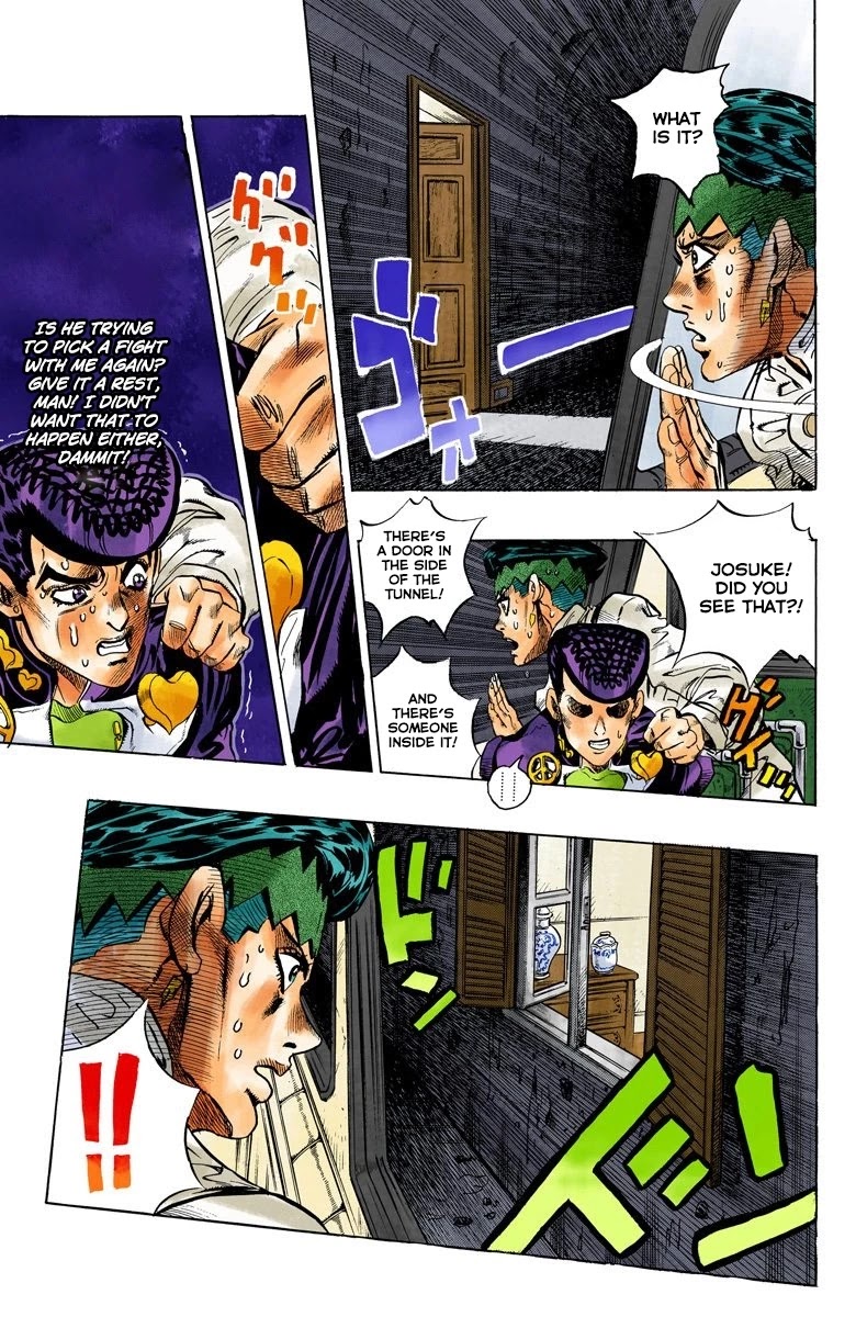 JoJo's Bizarre Adventure Part 4 - Diamond is Unbreakable (Official Colored) Chapter 119 page 14 - Chapter 119: Highway Star Part 1