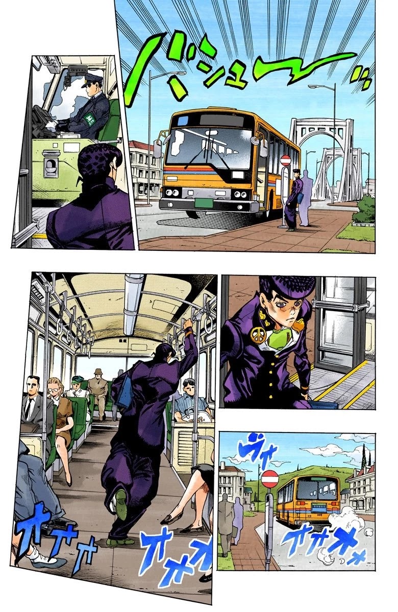 JoJo's Bizarre Adventure Part 4 - Diamond is Unbreakable (Official Colored) Chapter 119 page 8 - Chapter 119: Highway Star Part 1