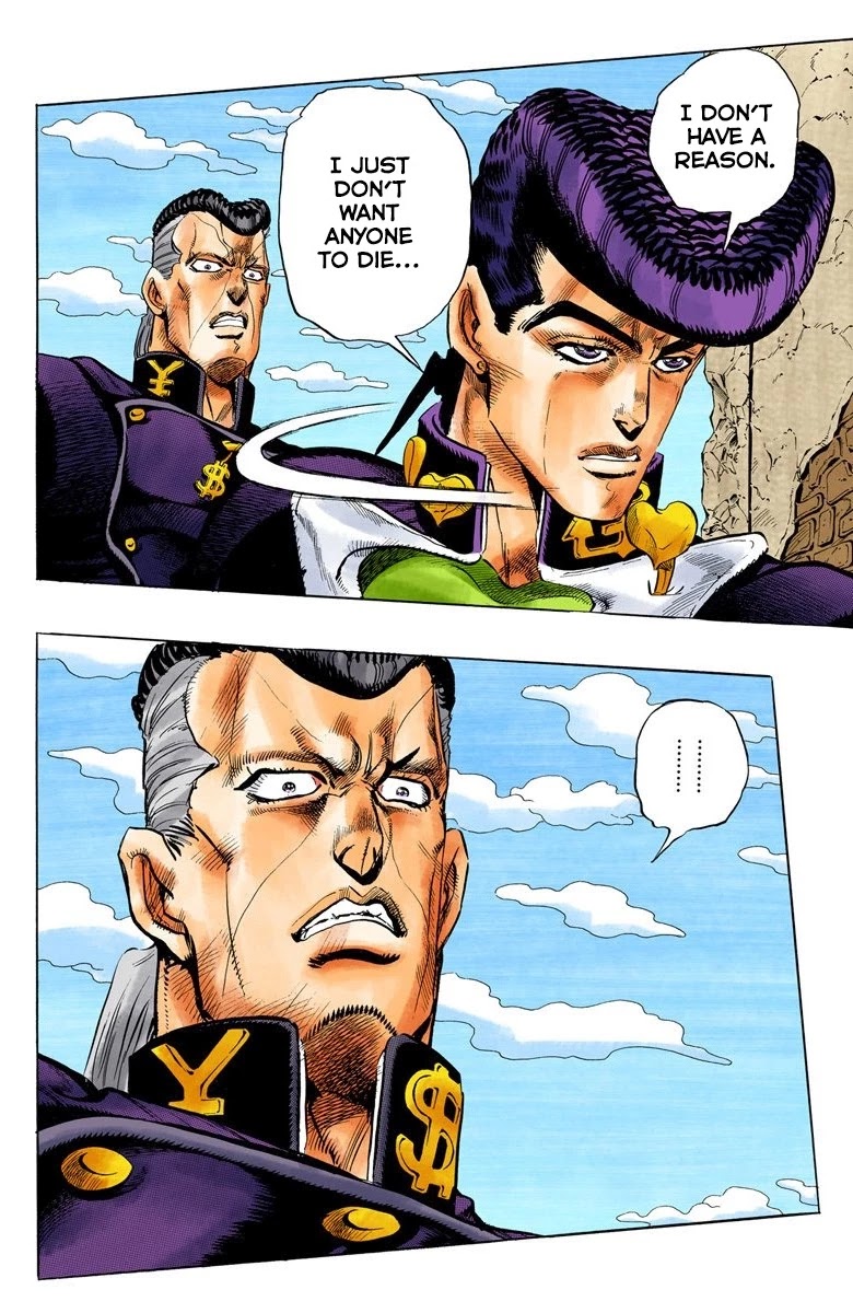 JoJo's Bizarre Adventure Part 4 - Diamond is Unbreakable (Official Colored) Chapter 12 page 13 - Chapter 12: The Nijimura Brothers - Part 4
