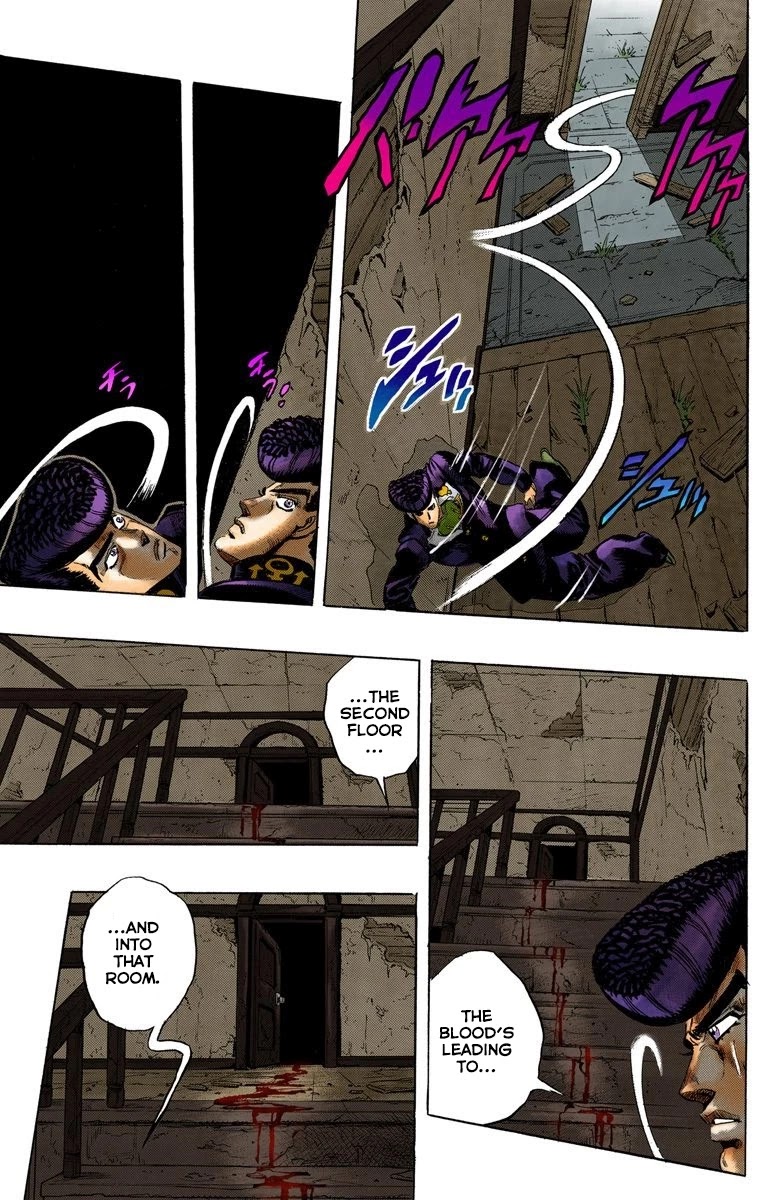 JoJo's Bizarre Adventure Part 4 - Diamond is Unbreakable (Official Colored) Chapter 12 page 14 - Chapter 12: The Nijimura Brothers - Part 4