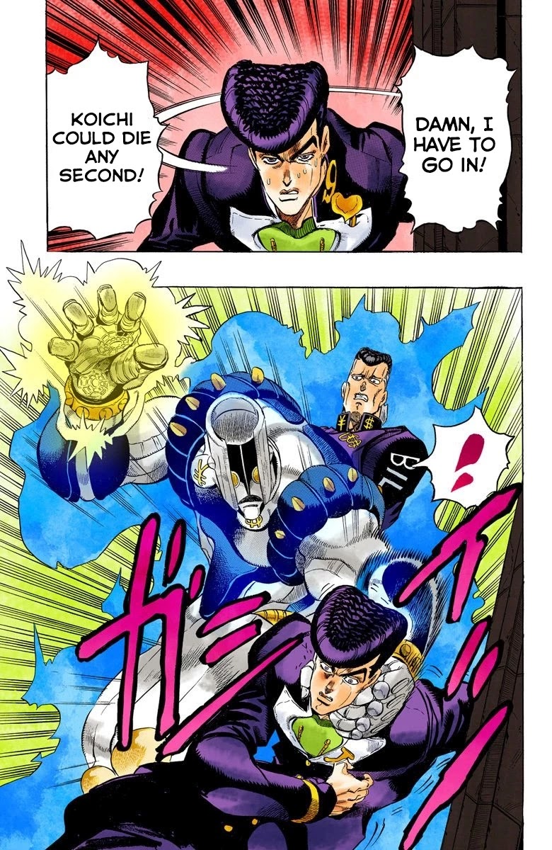 JoJo's Bizarre Adventure Part 4 - Diamond is Unbreakable (Official Colored) Chapter 12 page 18 - Chapter 12: The Nijimura Brothers - Part 4