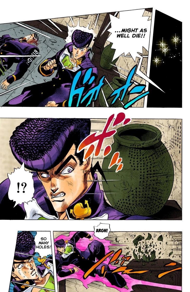 JoJo's Bizarre Adventure Part 4 - Diamond is Unbreakable (Official Colored) Chapter 12 page 4 - Chapter 12: The Nijimura Brothers - Part 4