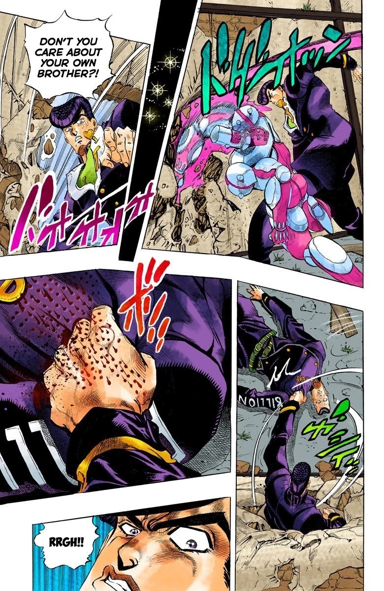 JoJo's Bizarre Adventure Part 4 - Diamond is Unbreakable (Official Colored) Chapter 12 page 6 - Chapter 12: The Nijimura Brothers - Part 4