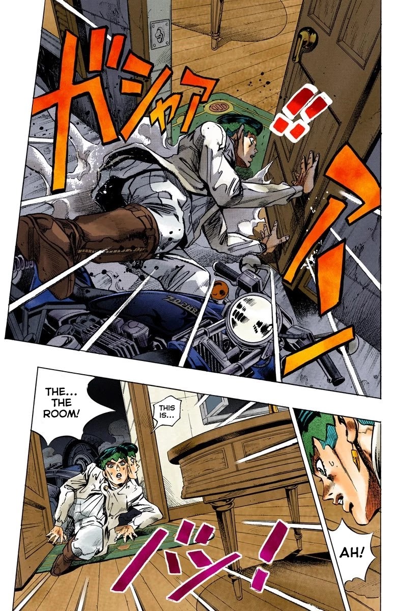 JoJo's Bizarre Adventure Part 4 - Diamond is Unbreakable (Official Colored) Chapter 120 page 10 - Chapter 120: Highway Star Part 2