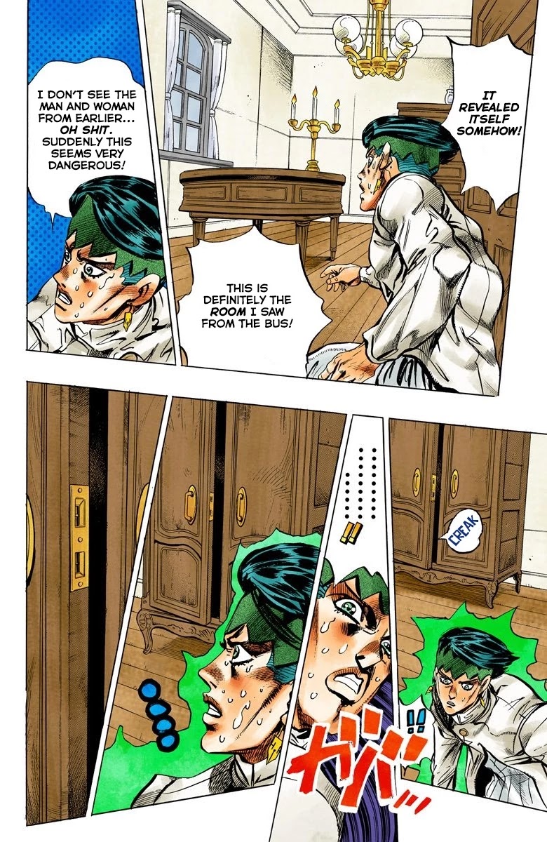 JoJo's Bizarre Adventure Part 4 - Diamond is Unbreakable (Official Colored) Chapter 120 page 11 - Chapter 120: Highway Star Part 2