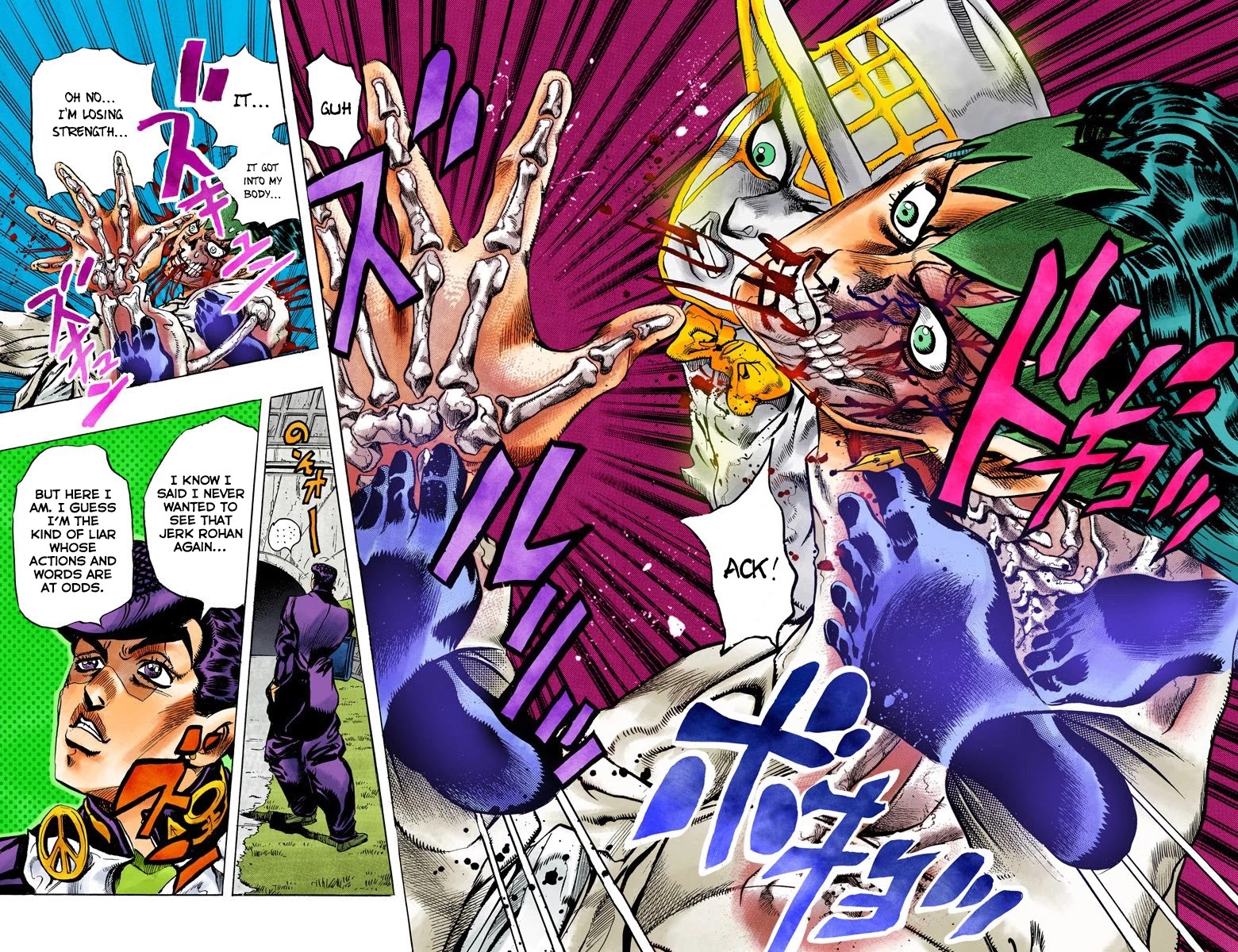 JoJo's Bizarre Adventure Part 4 - Diamond is Unbreakable (Official Colored) Chapter 120 page 19 - Chapter 120: Highway Star Part 2