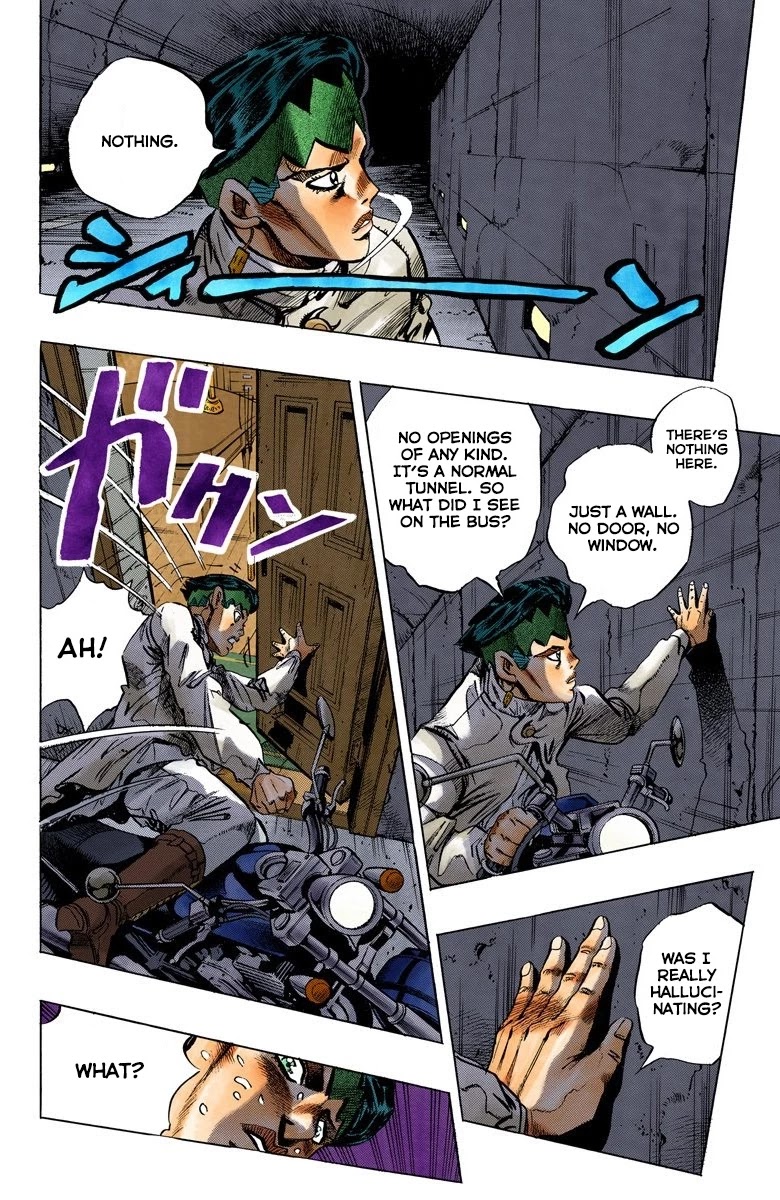 JoJo's Bizarre Adventure Part 4 - Diamond is Unbreakable (Official Colored) Chapter 120 page 9 - Chapter 120: Highway Star Part 2