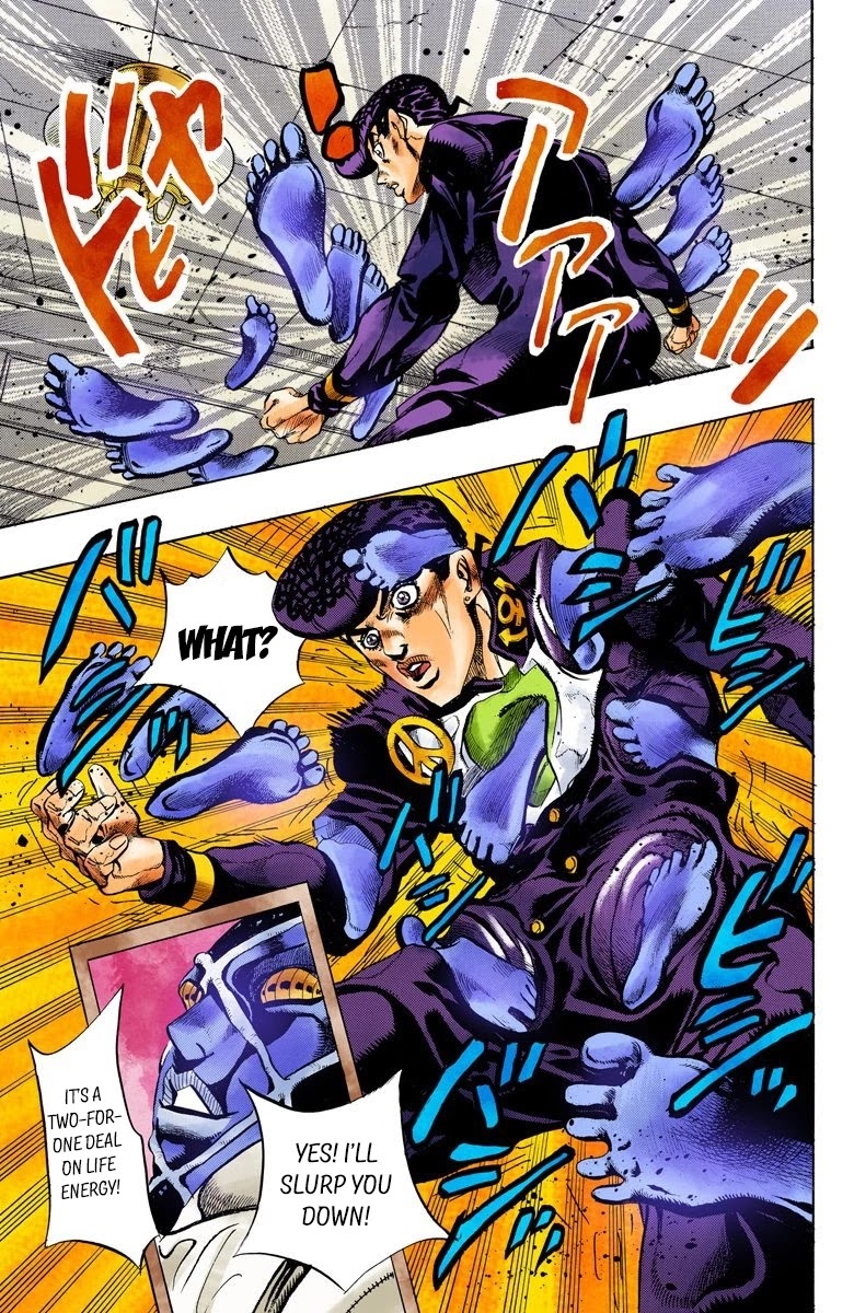 JoJo's Bizarre Adventure Part 4 - Diamond is Unbreakable (Official Colored) Chapter 121 page 15 - Chapter 121: Highway Star Part 3