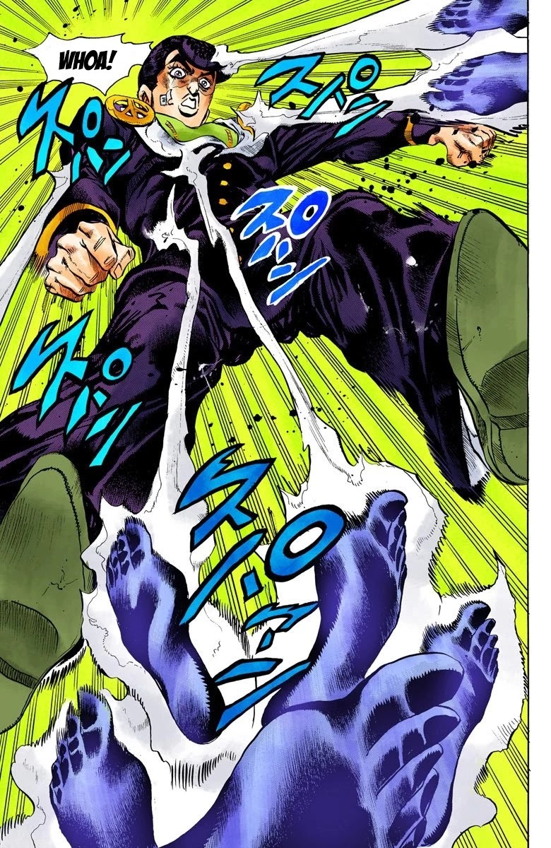JoJo's Bizarre Adventure Part 4 - Diamond is Unbreakable (Official Colored) Chapter 121 page 17 - Chapter 121: Highway Star Part 3