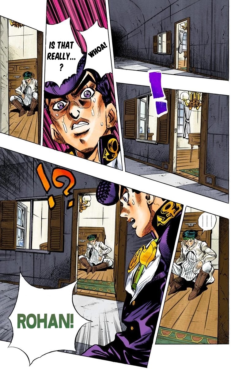 JoJo's Bizarre Adventure Part 4 - Diamond is Unbreakable (Official Colored) Chapter 121 page 9 - Chapter 121: Highway Star Part 3