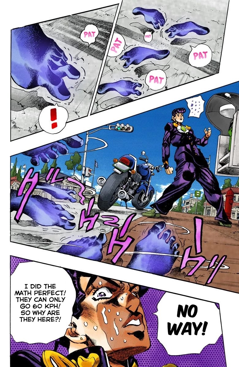 JoJo's Bizarre Adventure Part 4 - Diamond is Unbreakable (Official Colored) Chapter 122 page 11 - Chapter 122: Highway Star Part 4