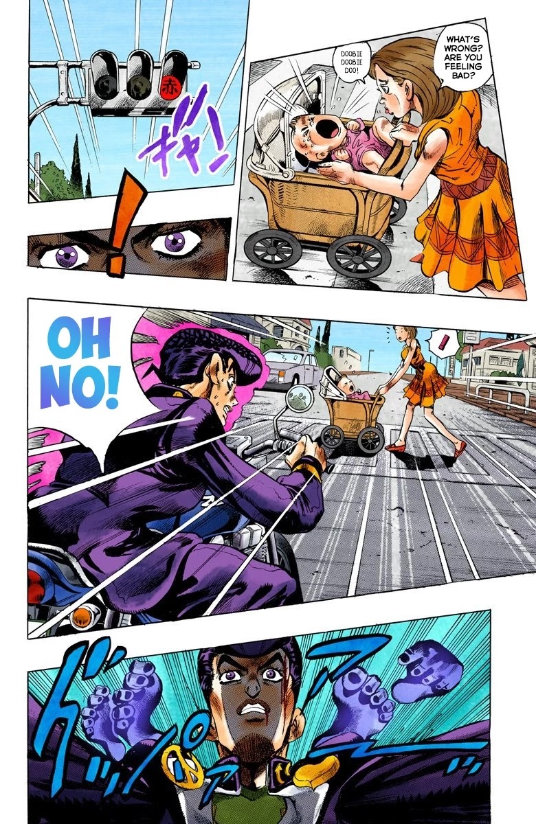 JoJo's Bizarre Adventure Part 4 - Diamond is Unbreakable (Official Colored) Chapter 122 page 13 - Chapter 122: Highway Star Part 4