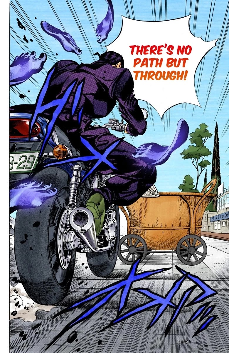 JoJo's Bizarre Adventure Part 4 - Diamond is Unbreakable (Official Colored) Chapter 122 page 15 - Chapter 122: Highway Star Part 4