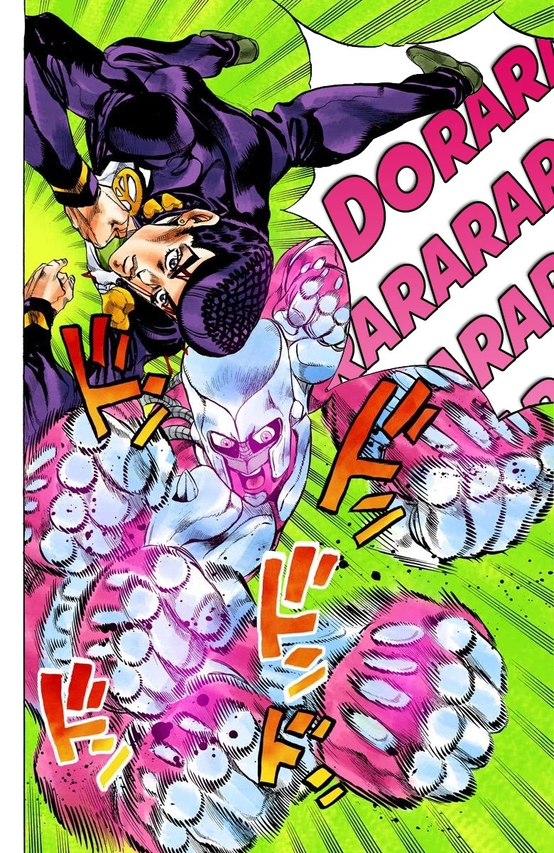 JoJo's Bizarre Adventure Part 4 - Diamond is Unbreakable (Official Colored) Chapter 124 page 16 - Chapter 124: Highway Star Part 6