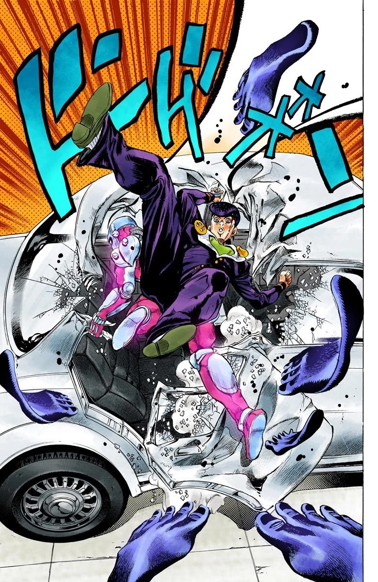 JoJo's Bizarre Adventure Part 4 - Diamond is Unbreakable (Official Colored) Chapter 124 page 17 - Chapter 124: Highway Star Part 6