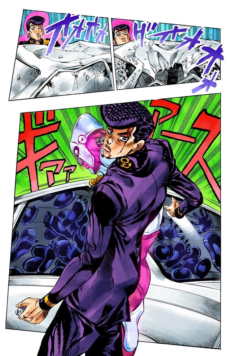 JoJo's Bizarre Adventure Part 4 - Diamond is Unbreakable (Official Colored) Chapter 124 page 19 - Chapter 124: Highway Star Part 6