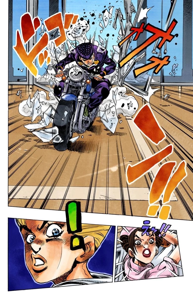 JoJo's Bizarre Adventure Part 4 - Diamond is Unbreakable (Official Colored) Chapter 125 page 10 - Chapter 125: Highway Star Part 7