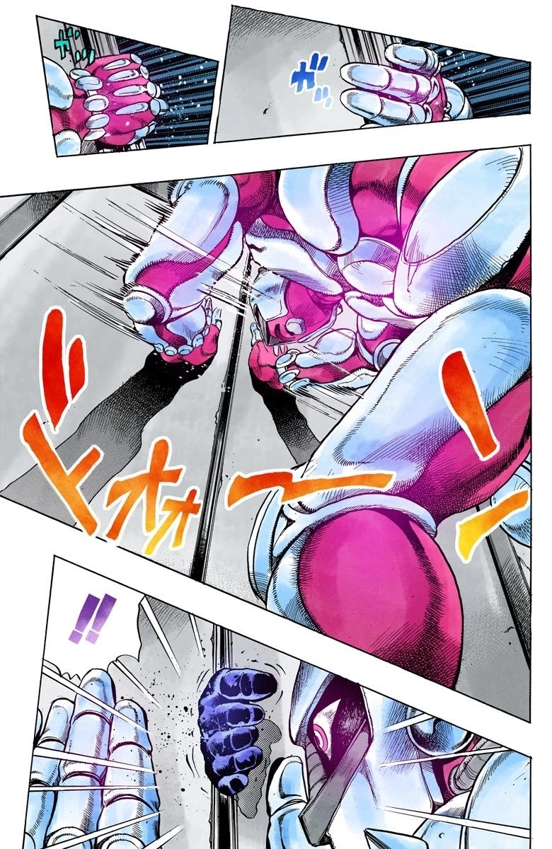 JoJo's Bizarre Adventure Part 4 - Diamond is Unbreakable (Official Colored) Chapter 125 page 15 - Chapter 125: Highway Star Part 7