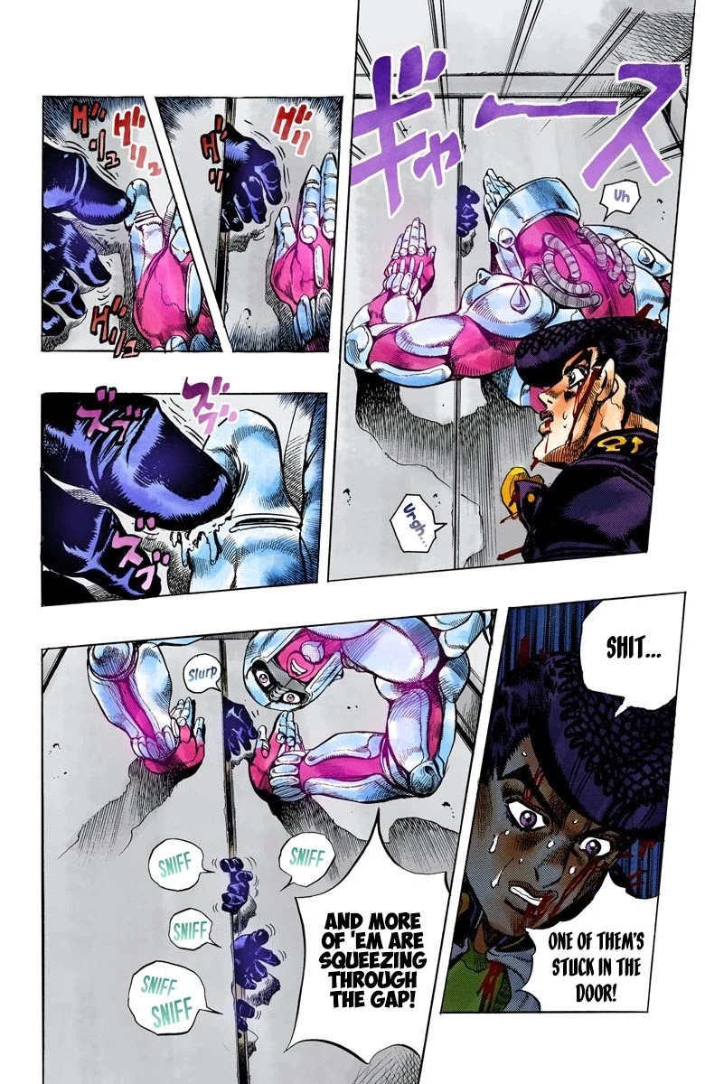 JoJo's Bizarre Adventure Part 4 - Diamond is Unbreakable (Official Colored) Chapter 125 page 16 - Chapter 125: Highway Star Part 7