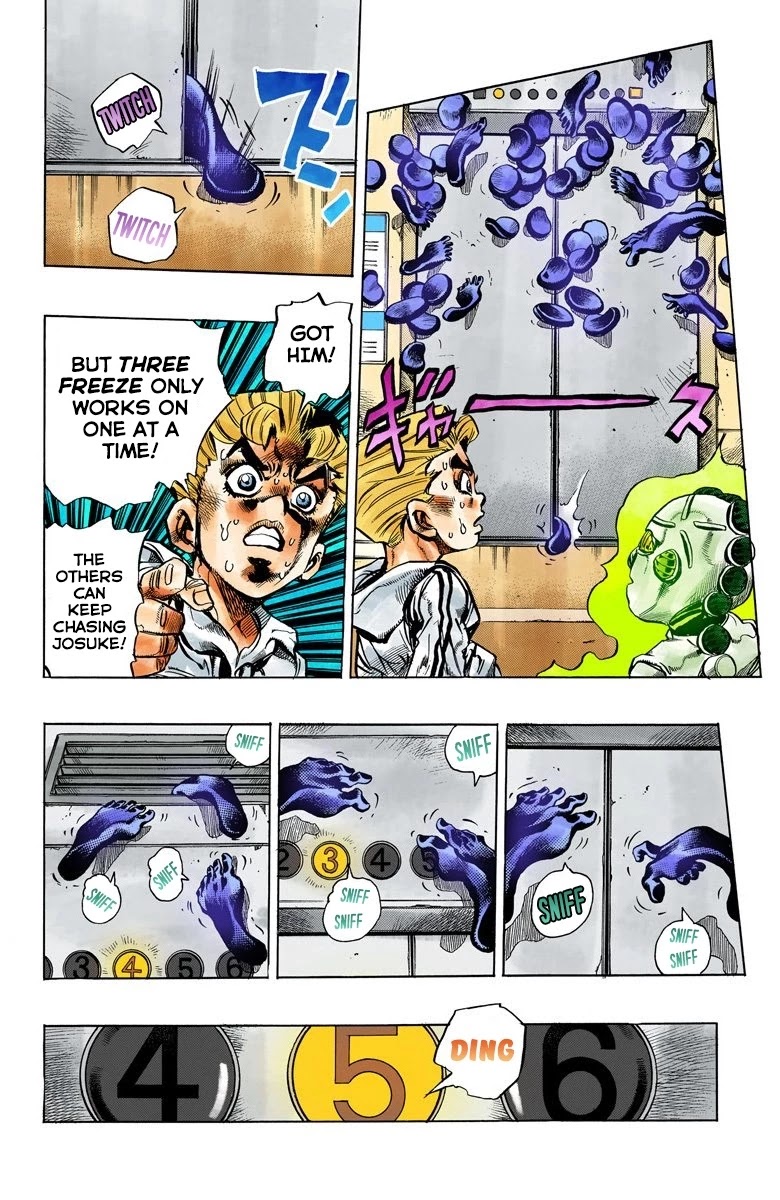 JoJo's Bizarre Adventure Part 4 - Diamond is Unbreakable (Official Colored) Chapter 125 page 18 - Chapter 125: Highway Star Part 7