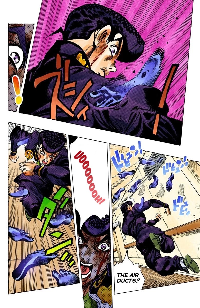 JoJo's Bizarre Adventure Part 4 - Diamond is Unbreakable (Official Colored) Chapter 125 page 20 - Chapter 125: Highway Star Part 7