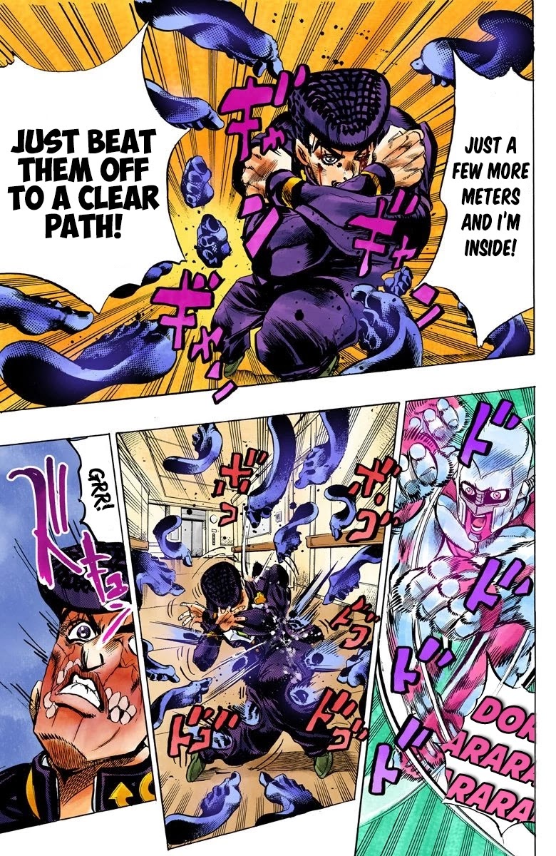 JoJo's Bizarre Adventure Part 4 - Diamond is Unbreakable (Official Colored) Chapter 125 page 21 - Chapter 125: Highway Star Part 7