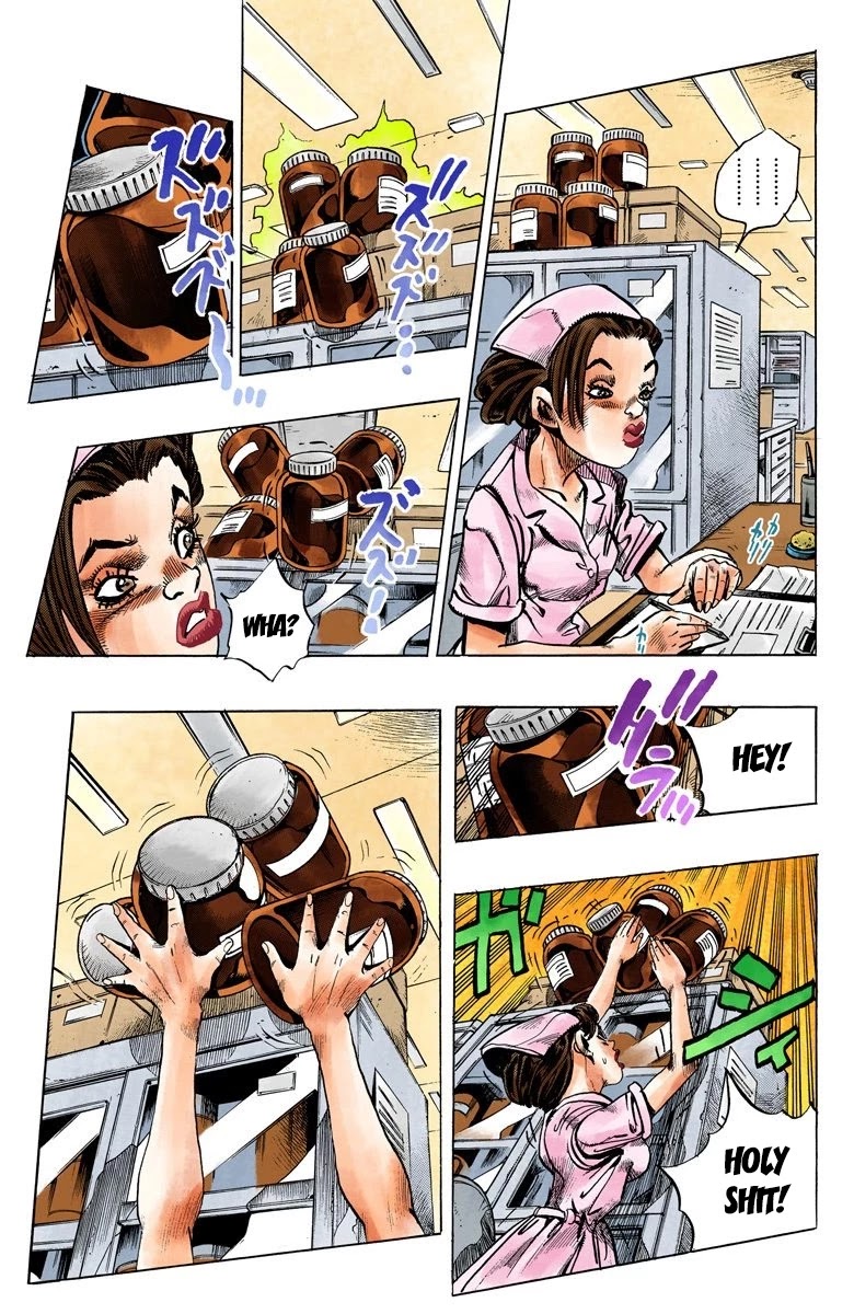 JoJo's Bizarre Adventure Part 4 - Diamond is Unbreakable (Official Colored) Chapter 125 page 7 - Chapter 125: Highway Star Part 7
