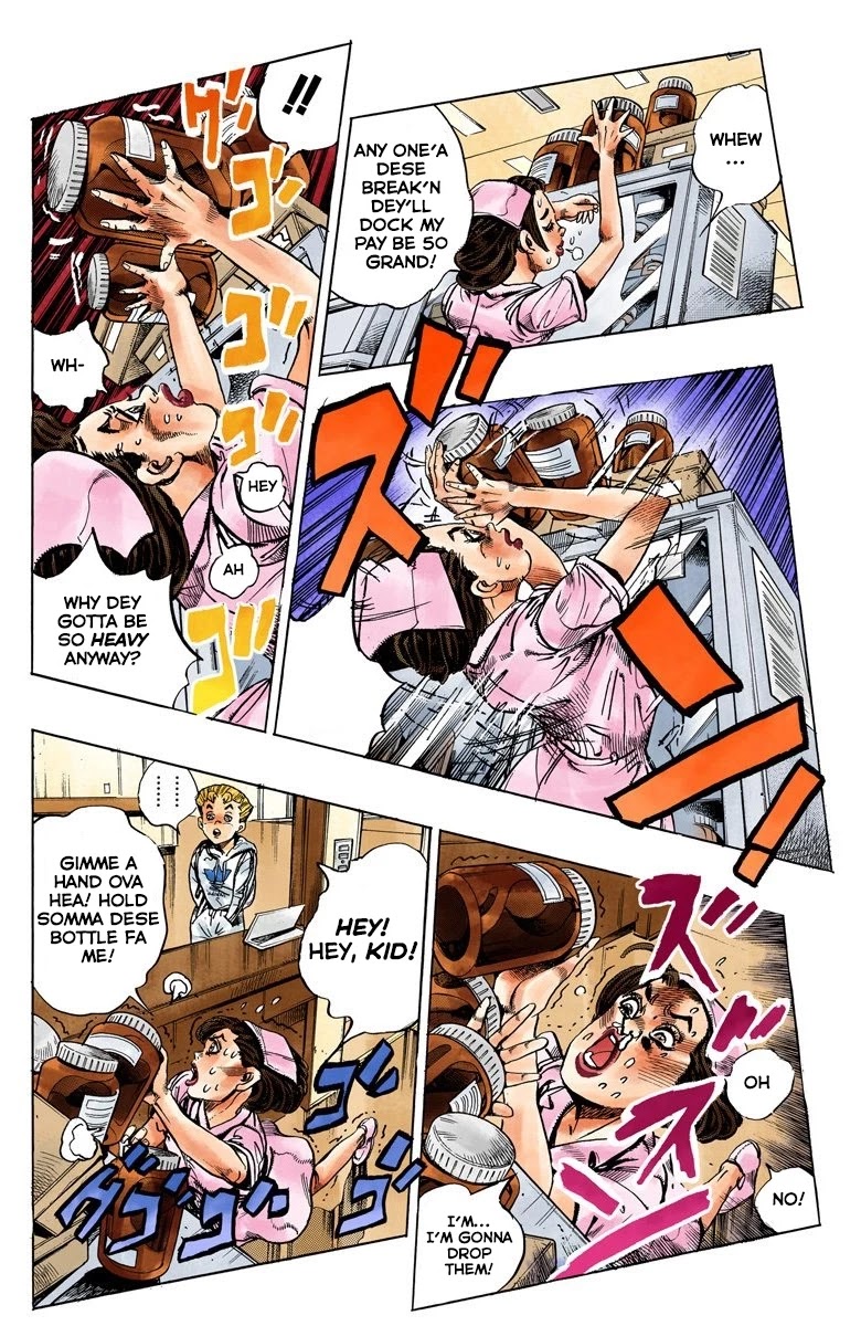 JoJo's Bizarre Adventure Part 4 - Diamond is Unbreakable (Official Colored) Chapter 125 page 8 - Chapter 125: Highway Star Part 7
