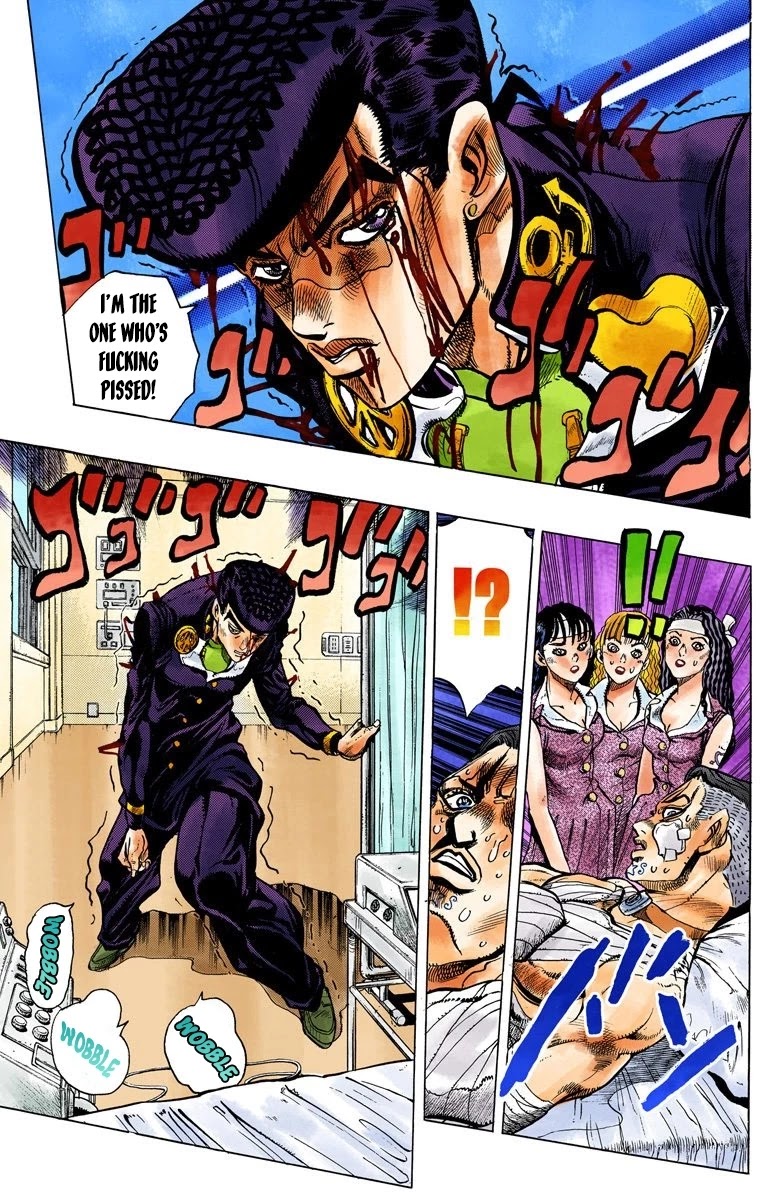 JoJo's Bizarre Adventure Part 4 - Diamond is Unbreakable (Official Colored) Chapter 126 page 10 - Chapter 126: Highway Star Part 8