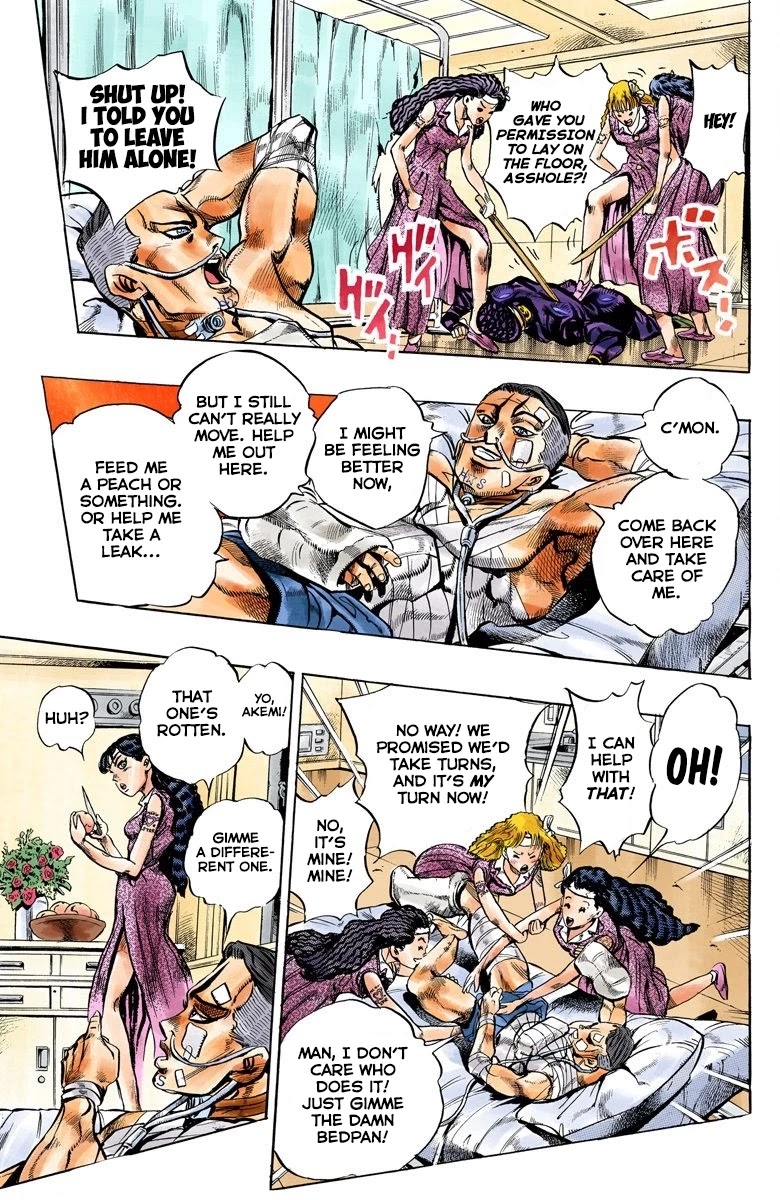 JoJo's Bizarre Adventure Part 4 - Diamond is Unbreakable (Official Colored) Chapter 126 page 6 - Chapter 126: Highway Star Part 8