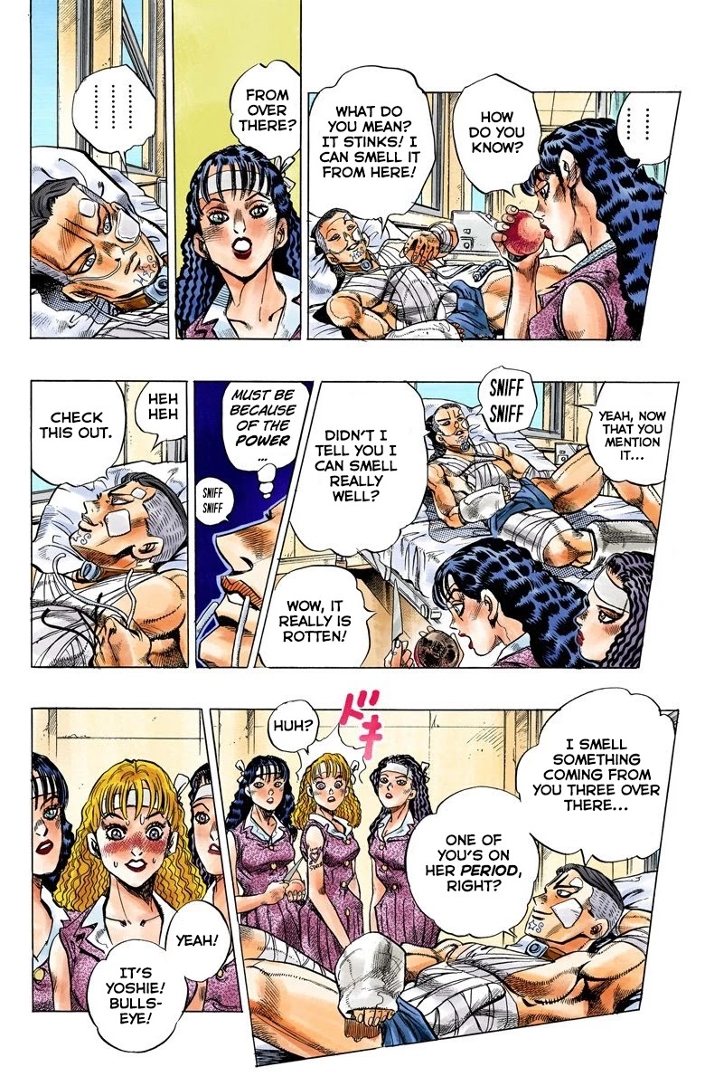JoJo's Bizarre Adventure Part 4 - Diamond is Unbreakable (Official Colored) Chapter 126 page 7 - Chapter 126: Highway Star Part 8