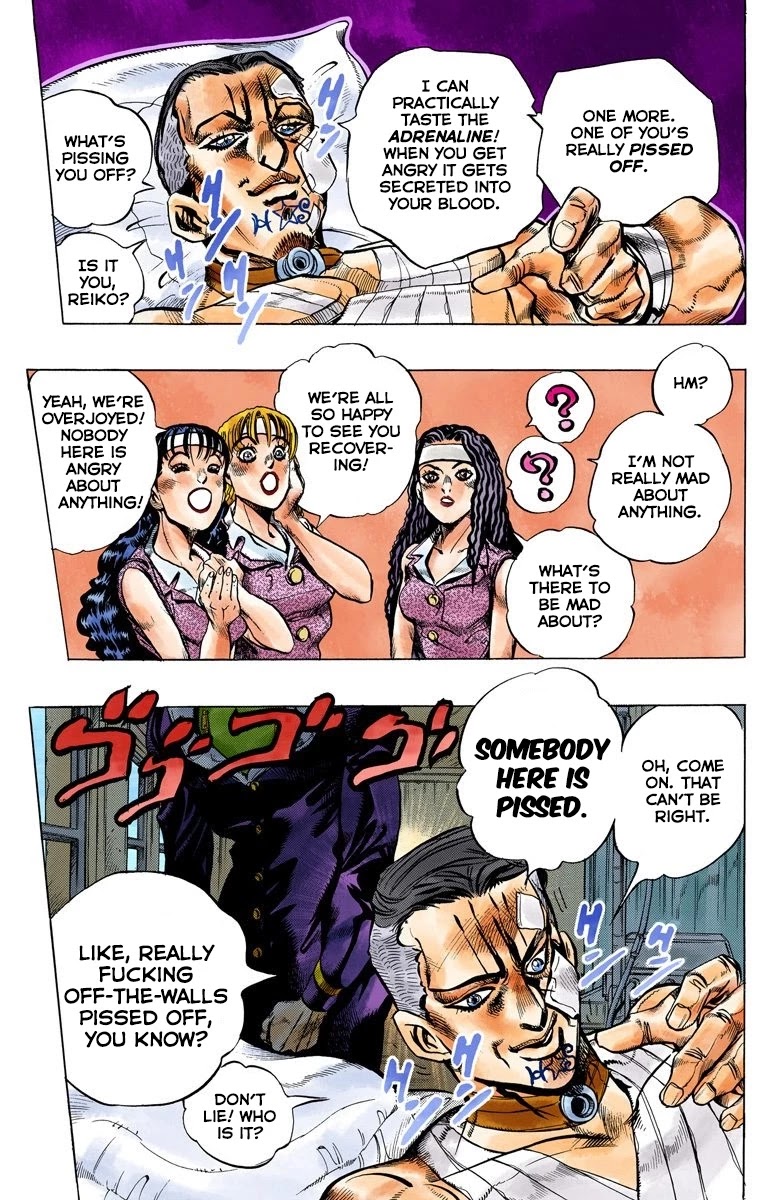 JoJo's Bizarre Adventure Part 4 - Diamond is Unbreakable (Official Colored) Chapter 126 page 8 - Chapter 126: Highway Star Part 8