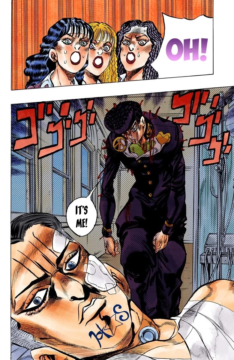 JoJo's Bizarre Adventure Part 4 - Diamond is Unbreakable (Official Colored) Chapter 126 page 9 - Chapter 126: Highway Star Part 8