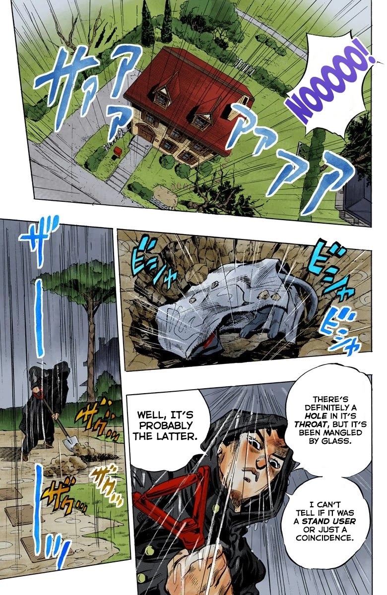 JoJo's Bizarre Adventure Part 4 - Diamond is Unbreakable (Official Colored) Chapter 127 page 18 - Chapter 127: The Cat Who Loved Kira Part 1