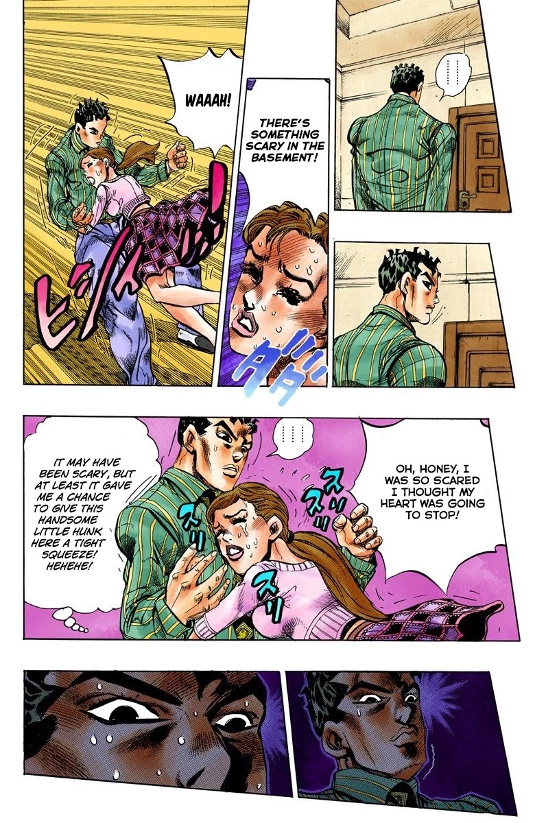 JoJo's Bizarre Adventure Part 4 - Diamond is Unbreakable (Official Colored) Chapter 127 page 5 - Chapter 127: The Cat Who Loved Kira Part 1
