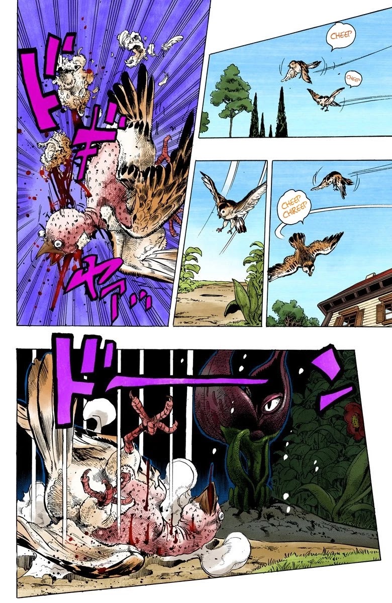 JoJo's Bizarre Adventure Part 4 - Diamond is Unbreakable (Official Colored) Chapter 128 page 16 - Chapter 128: The Cat Who Loved Kira Part 2