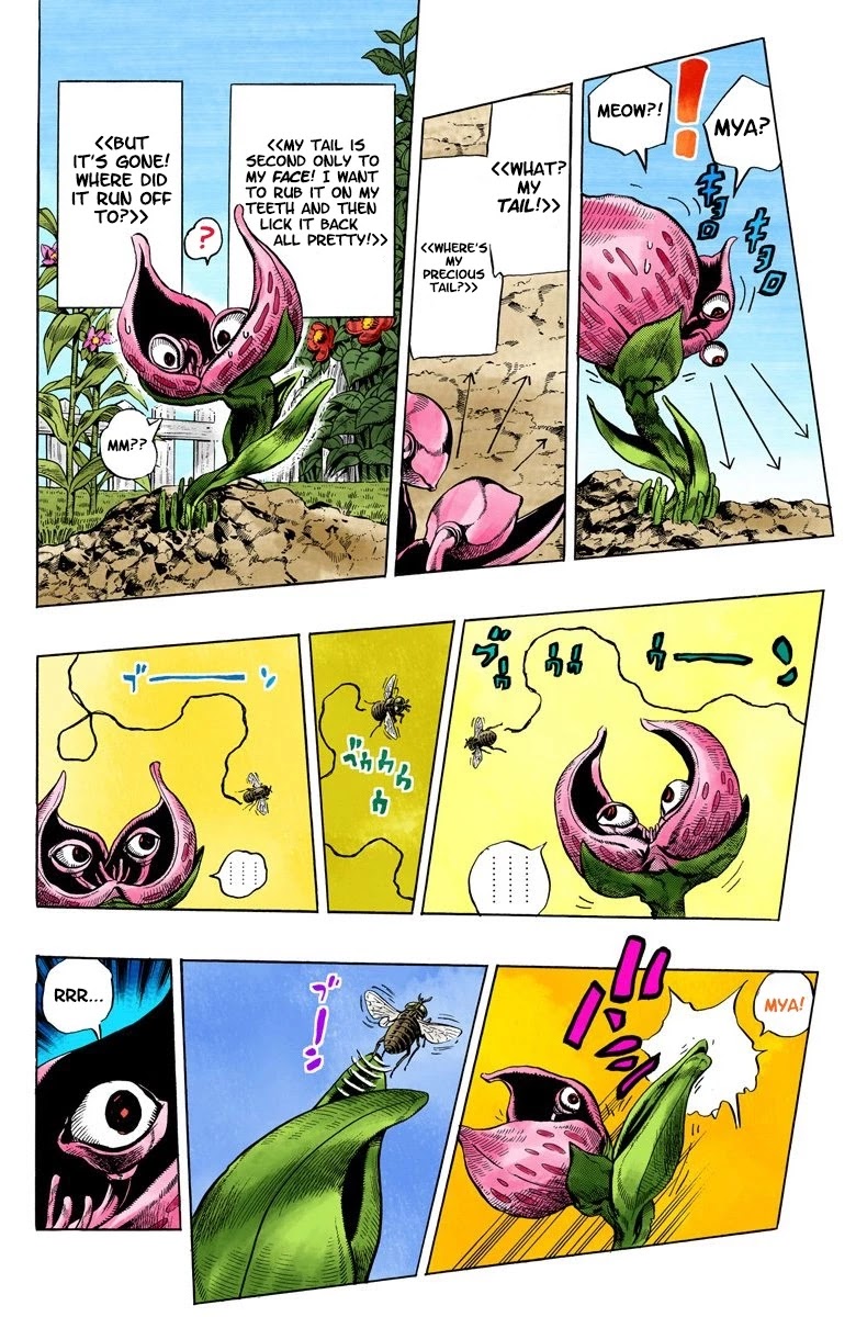 JoJo's Bizarre Adventure Part 4 - Diamond is Unbreakable (Official Colored) Chapter 128 page 5 - Chapter 128: The Cat Who Loved Kira Part 2