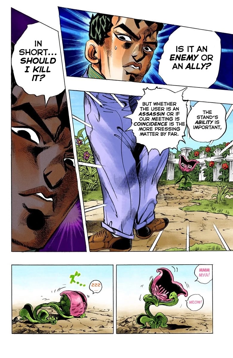 JoJo's Bizarre Adventure Part 4 - Diamond is Unbreakable (Official Colored) Chapter 129 page 3 - Chapter 129: The Cat Who Loved Kira Part 3
