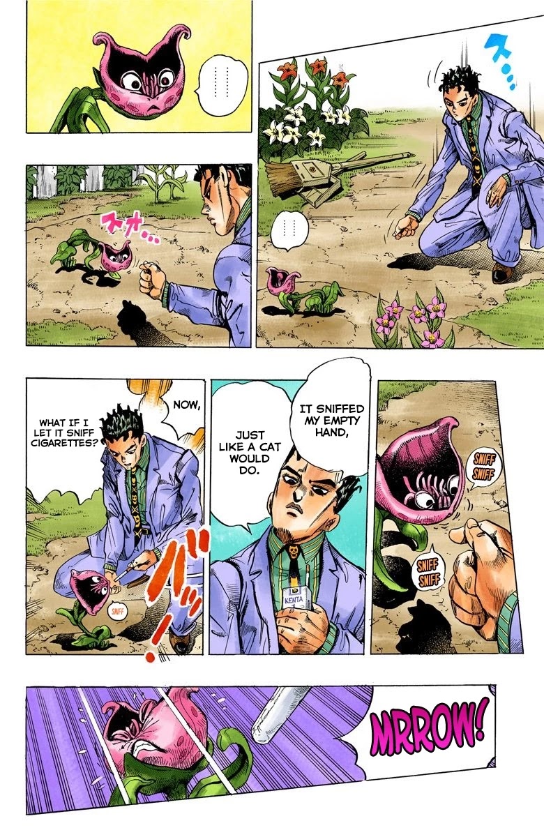 JoJo's Bizarre Adventure Part 4 - Diamond is Unbreakable (Official Colored) Chapter 129 page 5 - Chapter 129: The Cat Who Loved Kira Part 3