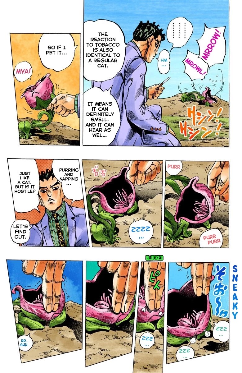 JoJo's Bizarre Adventure Part 4 - Diamond is Unbreakable (Official Colored) Chapter 129 page 6 - Chapter 129: The Cat Who Loved Kira Part 3