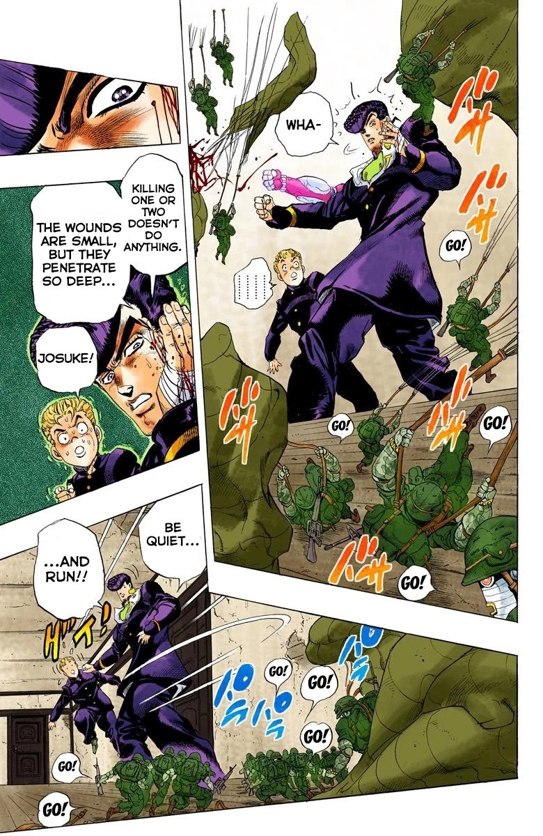 JoJo's Bizarre Adventure Part 4 - Diamond is Unbreakable (Official Colored) Chapter 13 page 12 - Chapter 13: The Nijimura Brothers - Part 5