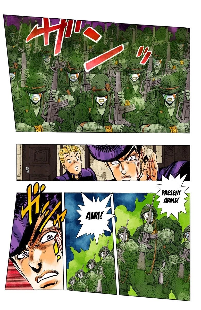 JoJo's Bizarre Adventure Part 4 - Diamond is Unbreakable (Official Colored) Chapter 13 page 14 - Chapter 13: The Nijimura Brothers - Part 5